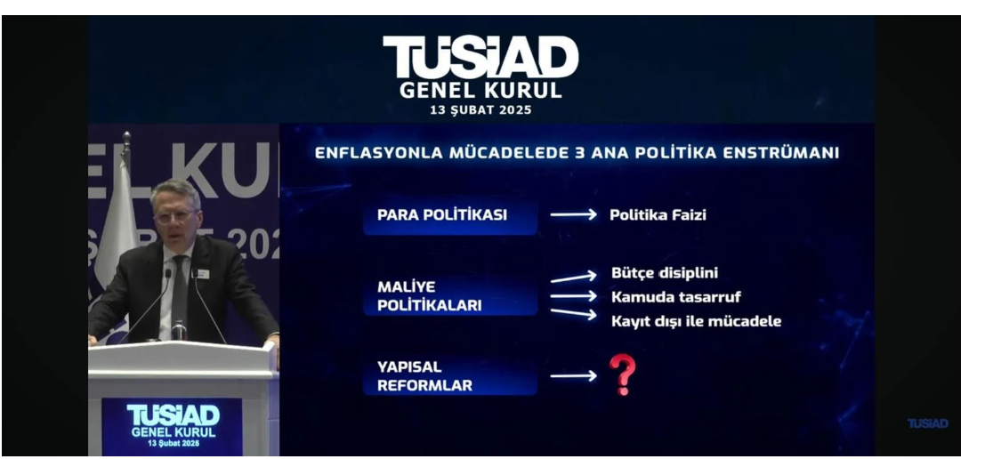 TUSIAD:  Güven bunalımı yaşıyoruz, sistemik risk var,  enflasyonla mücadele gecikiyor