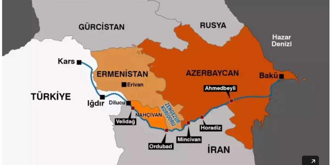 Erdoğan’dan Zengezur Koridoru ve Barış Süreci Mesajı: “Orta Koridor İçin Jeoekonomik Devrim”