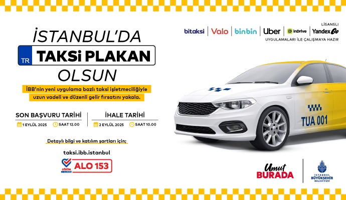 İBB’den İstanbul’da taksi krizine kalıcı çözüm!