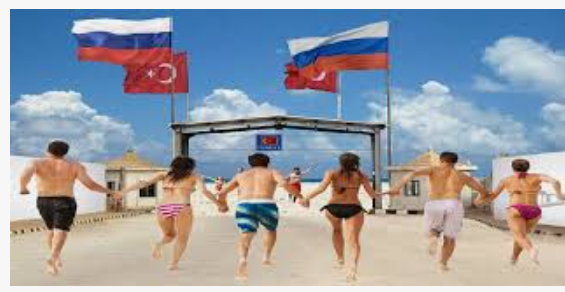 Türkiye’deki Rus Nüfusu İki Yılda Yarı Yarıya Azaldı